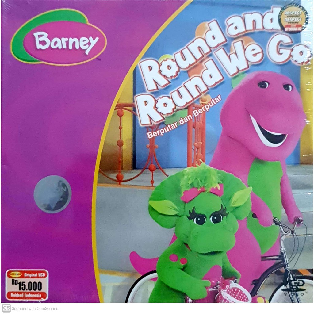 Barney Round and Round We Go | VCD Original