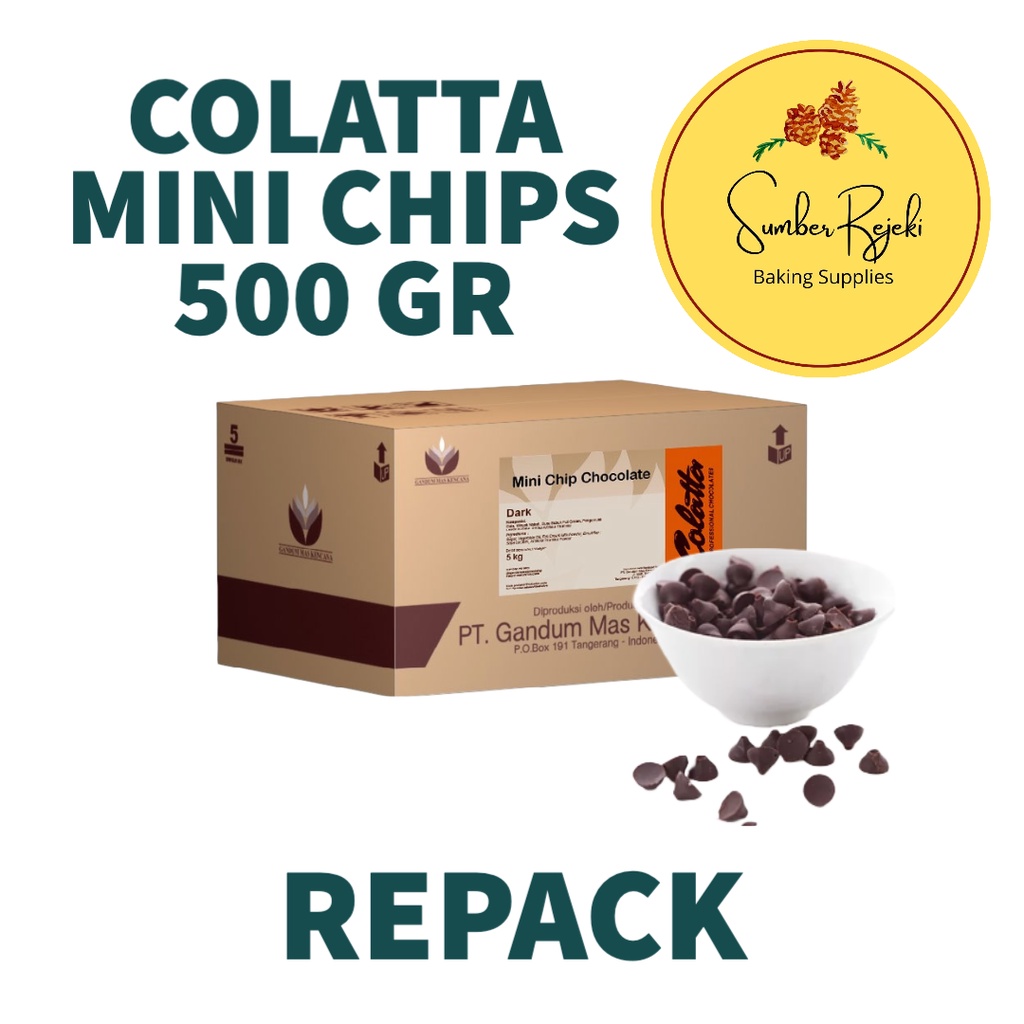 

Colatta Mini Chips Choco Chip Chocochip 500 Gr