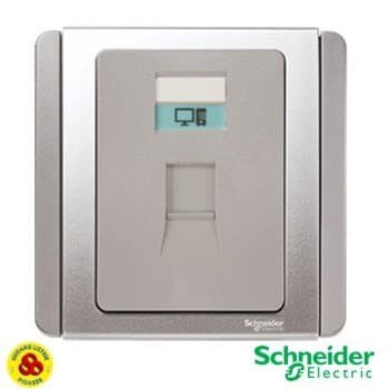 SCHNEIDER STOP KONTAK DATA NEO E3031RJ5E_GS 1G CAT5 GREY SILVER