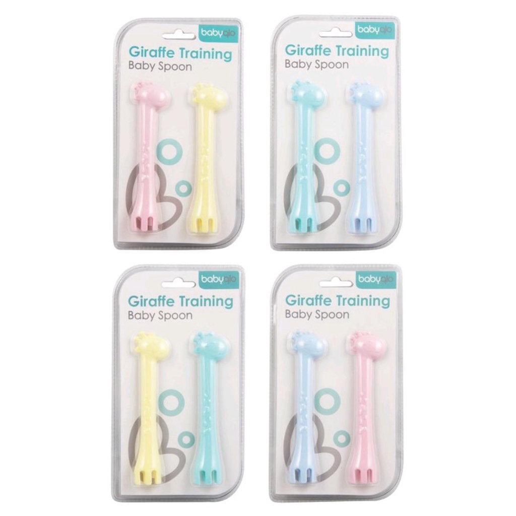 BABYQLO GIRAFFE TRAINING BABY SPOON BQ SP8004