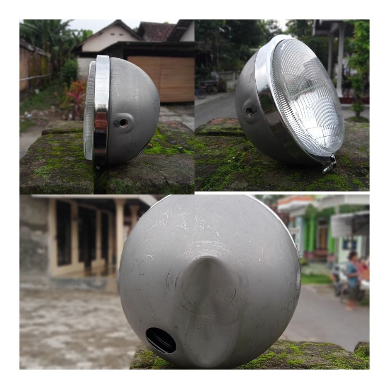 Replektor depo/lampu depan depo set batok l2g