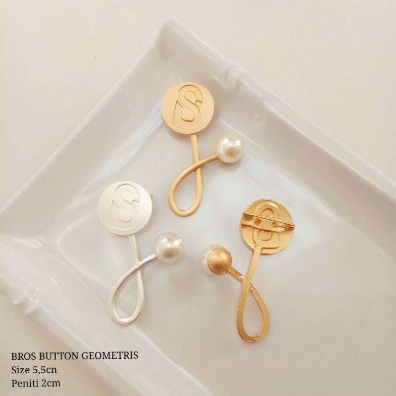 BROS BUTTONSCARVES KW / BROS B (PART 4)-geometris gold