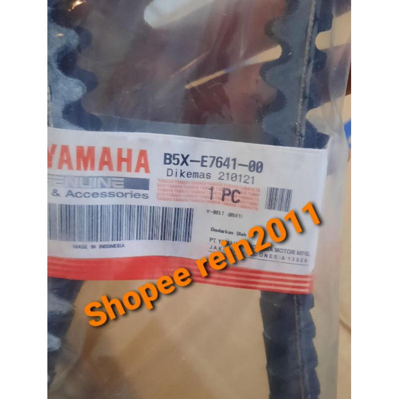 VANBELT XMAX X MAX ASLI / V BELT XMAX X MAX ORI YAMAHA B74 E7641 00 / B5X E7641 00