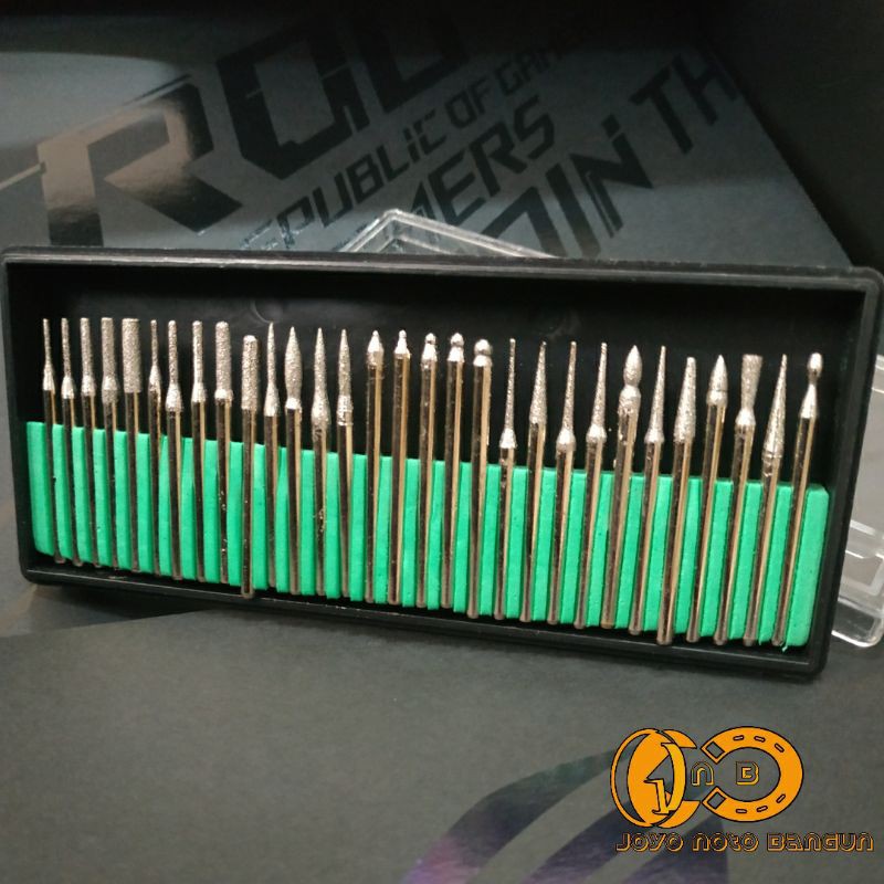 mata bor cun mini grinder 2.3mm 3mm ukir batu paralon mata bor ukir piring sendok Mata bor tuner