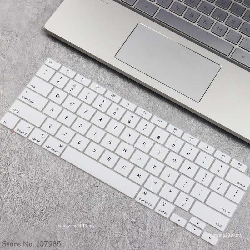 Skin Silikon Pelindung Keyboard Laptop MacBook Air 13 A2179 A2337 Touch ID 2020 Versi US