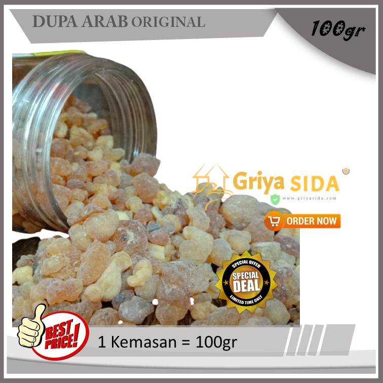 Menyan arab kemenyan luban dakar mustaki 100gr Dupa bukhur kemenyan arab original super PROMO