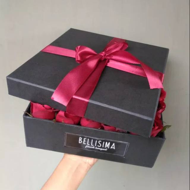 Bellisima Florist Bogor - Flowerbox/ Bloombox/ Buket Bunga dalam Box - Bellisima Florist Bogor