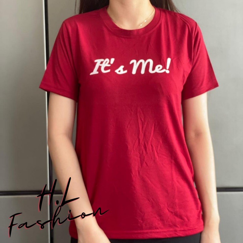 Kaos Wanita leher bulat “it’s me”