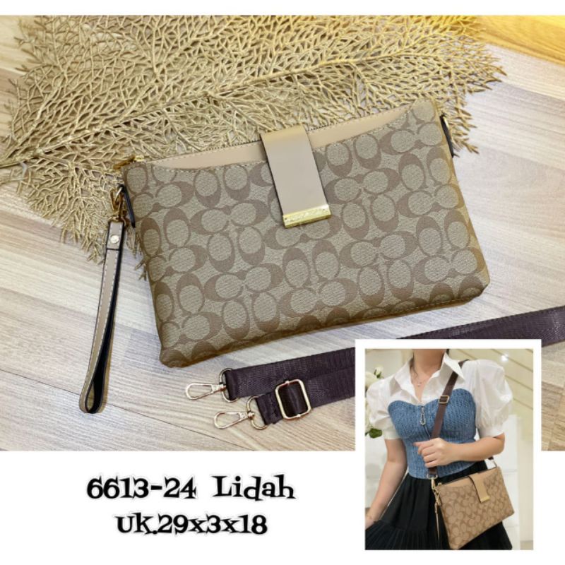 Tas Selempang 6613 Lidah Double Strap