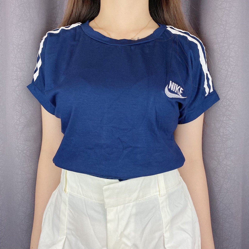 Crop Wanita CROP TOP NKE Bordir List Tangan One size