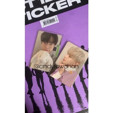WTT/WTS PC DOYOUNG BUNNY STICKER PB JUNGWOO STICKY