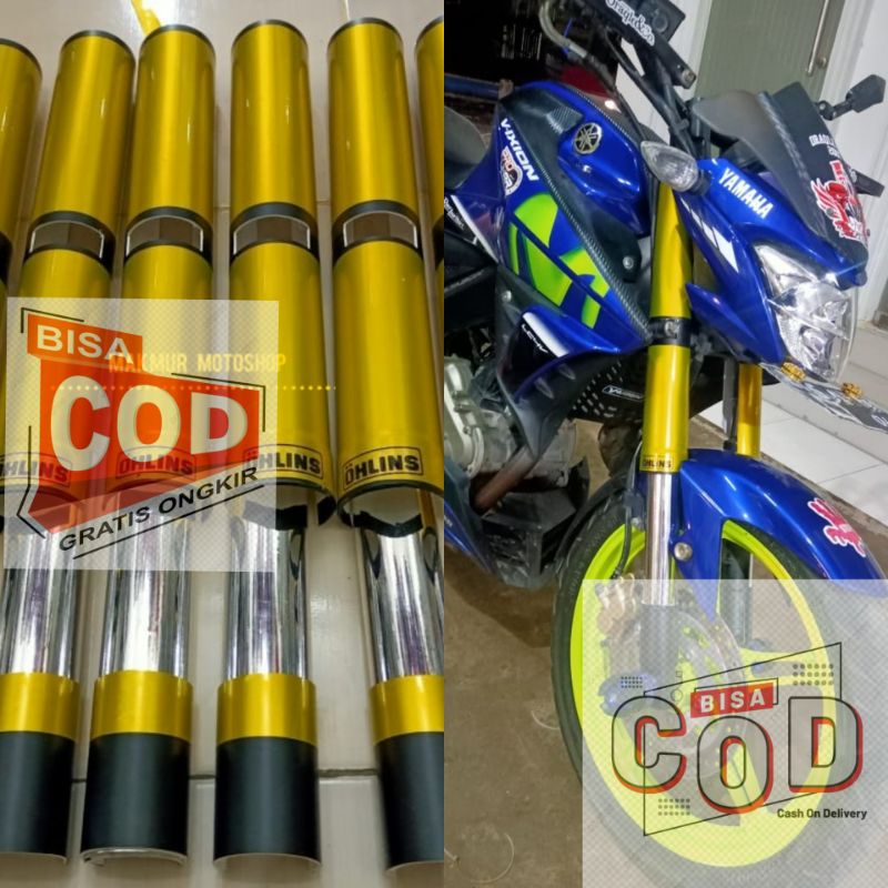 Cover shock depan variasi motor All new Vixion, old, CBR,R15