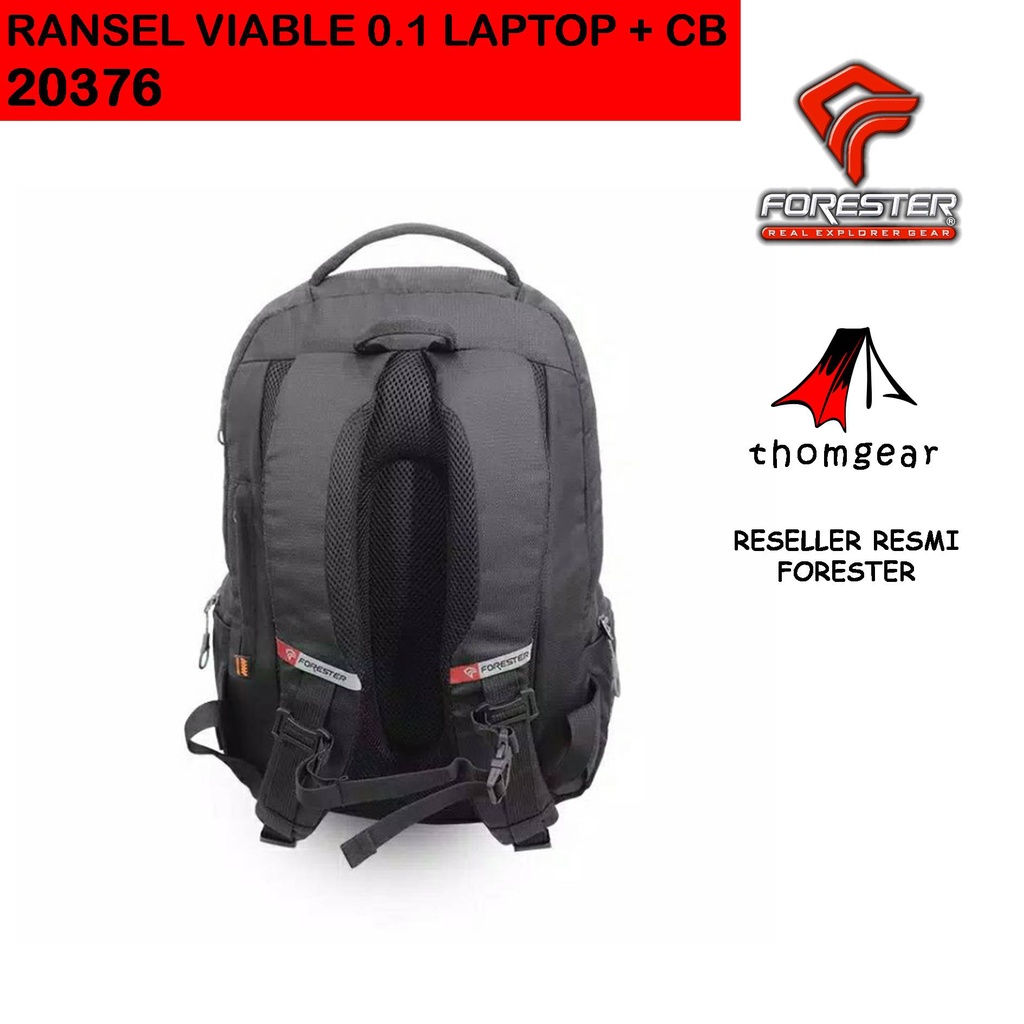 Thomgear Forester 20376 Tas Laptop Ransel Viable 0.1 Include Rain Cover