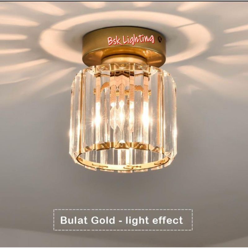 Lampu hias Plafon Kristal/Lampu plafon kristal modern/Lampu plafon modern