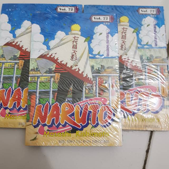 Komik Naruto Vol 72 Segel Ori Shopee Indonesia