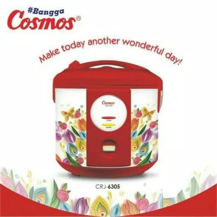 COSMOS CRJ 6305 Harmond Magic Com 1,8liter 3in1 rice cooker memasak