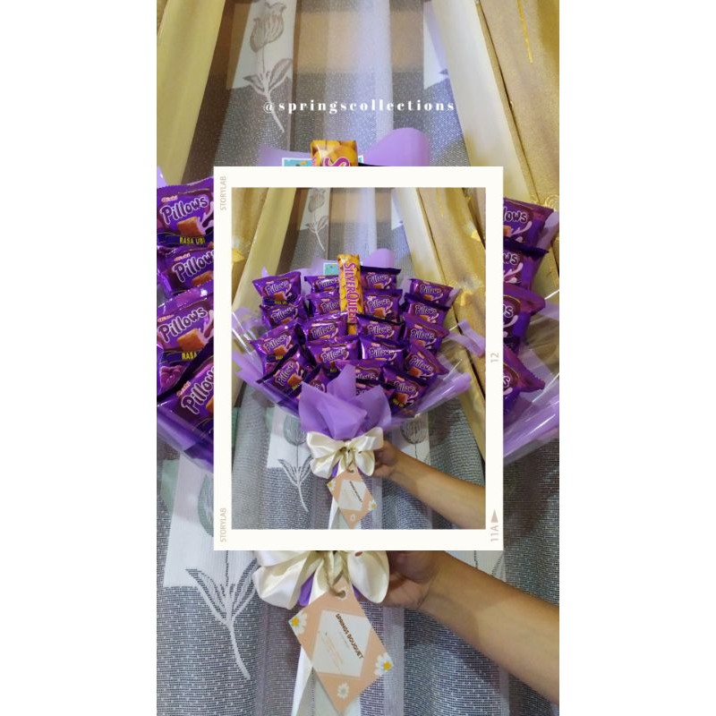 

Snack bouquet/hadiah ulang tahun/gift