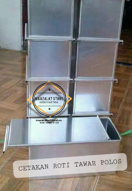 Cetakan Roti Tawar Bandung Almunium