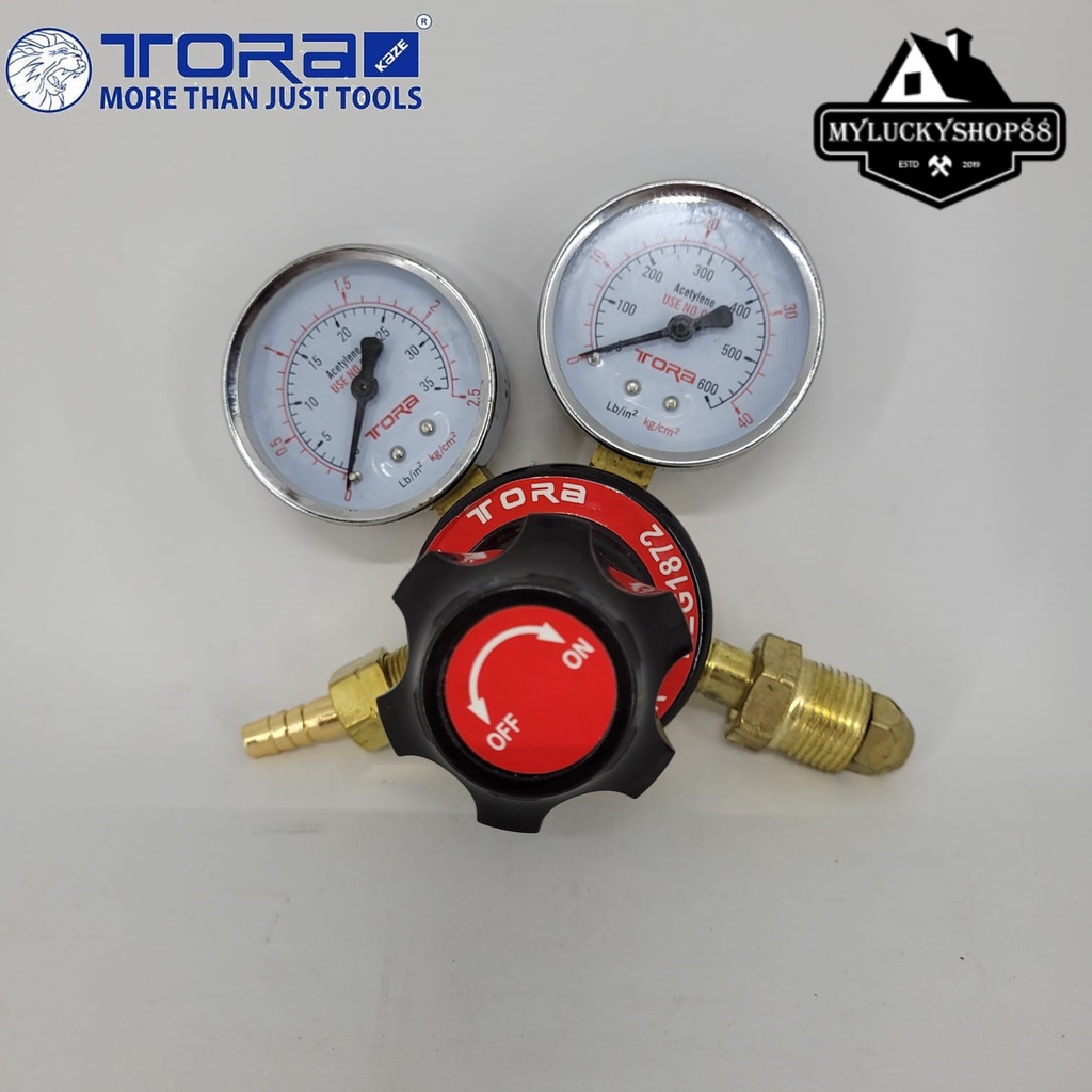 Tora Acetylene Regulator For Welding Regulator Tabung Las Acitilin