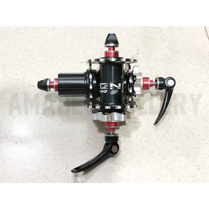 HUB FREEHUB 32 HOLE LDCNC BEARING JANGKRIK DISCBRAKE QR 100 135 NEW