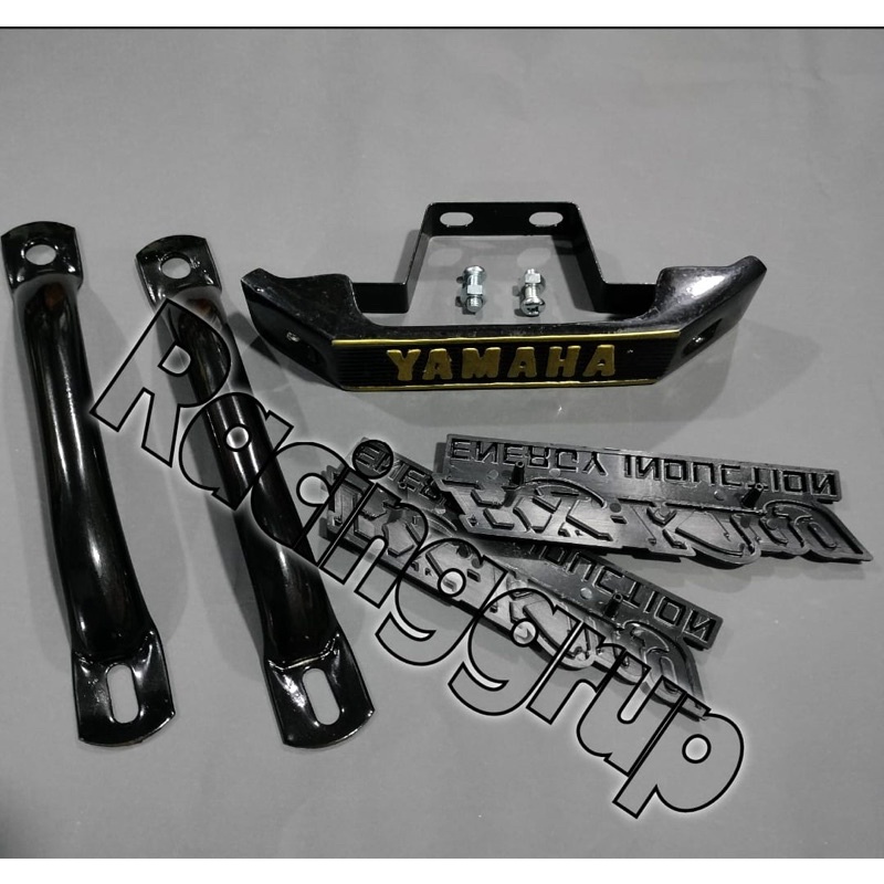 PAKET MURAH YAMAHA RX KING BEHEL SAMPING RX KING PLUS KUMISAN YAMAHA RX KING DAN EMBLEM PENUTUP BOX AKI