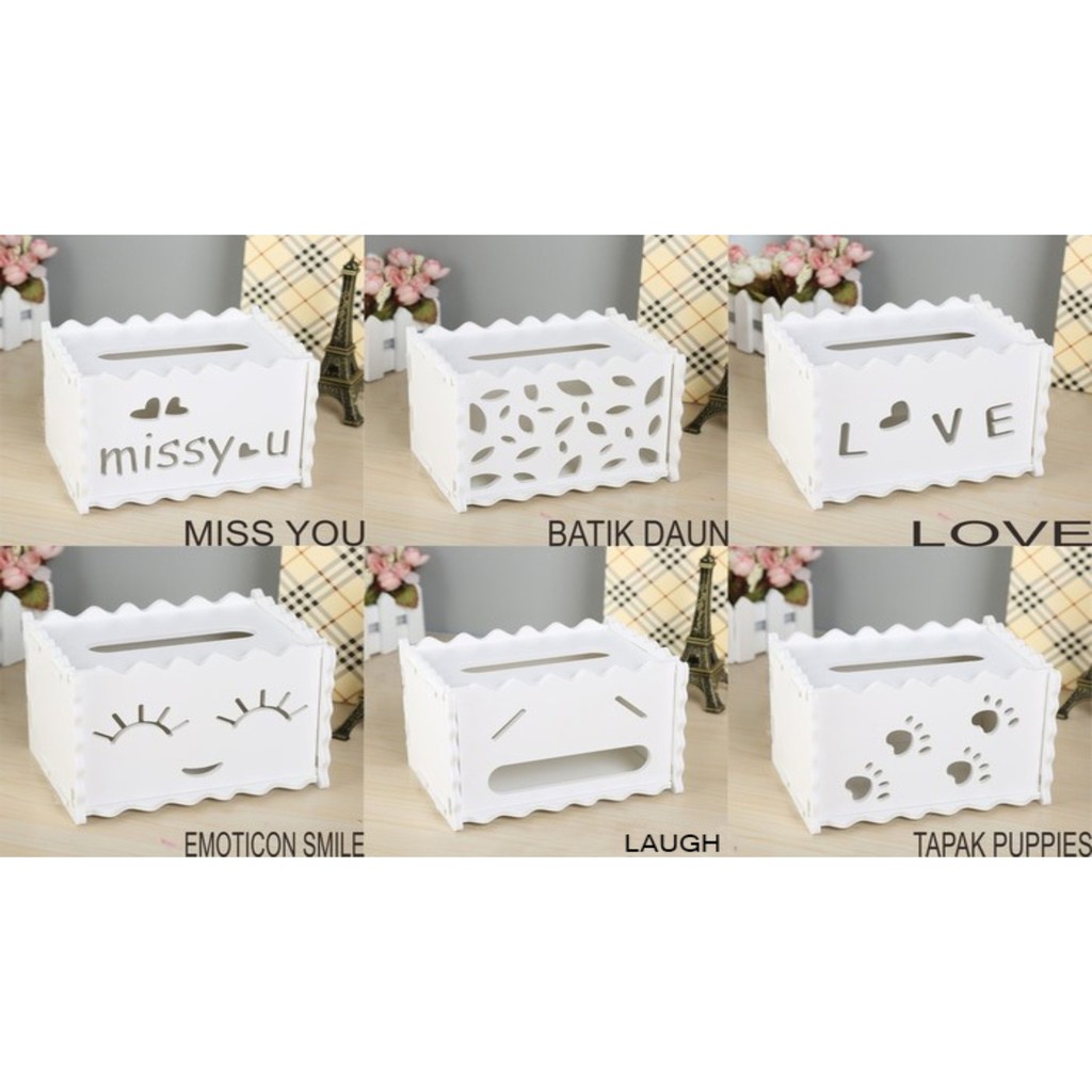 Kotak Tisu Box Tissue Tempat Tisu Vintage M524