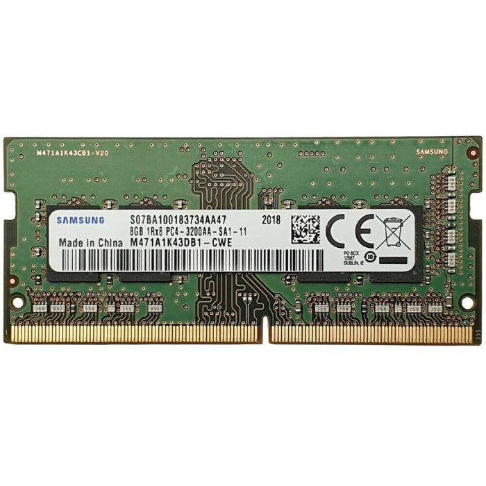 RAM SODIMM FOR LAPTOP SAMSUNG 8GB PC4-3200V 25600