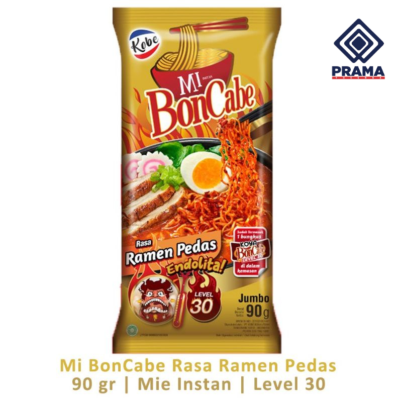 

BONCABE MIE RAMEN PEDAS LV30 105GR