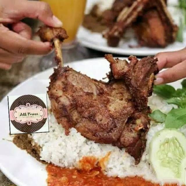 

Bebek ungkep sambel monyong