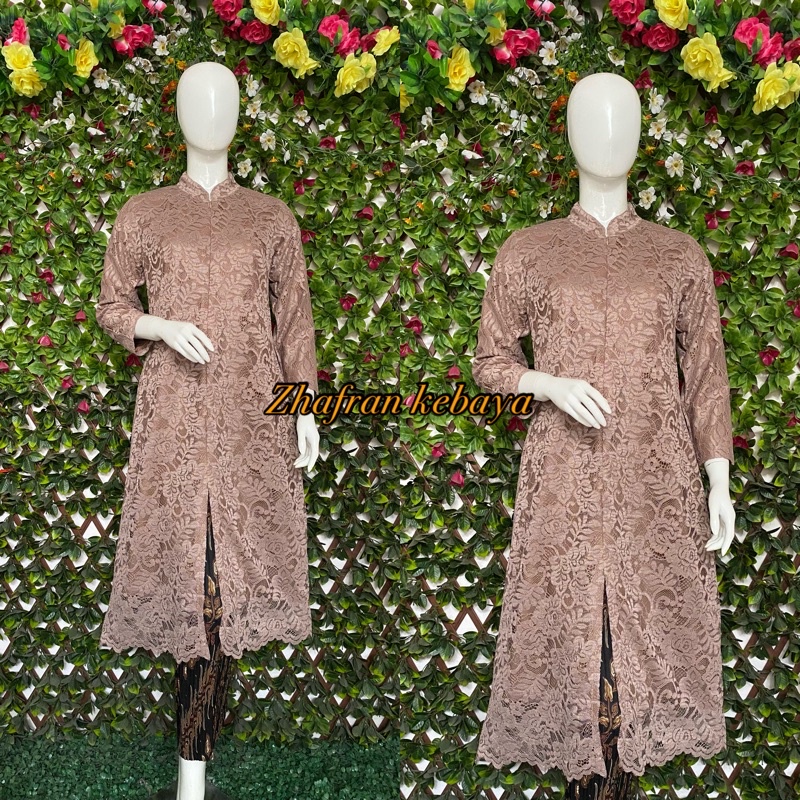 Kebaya Tunik Bahan Brukat favorite(TB)