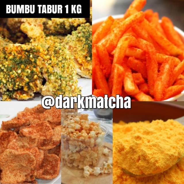 

BUMBU TABUR 1 KG PREMIUM siap saji halal siap saji kentang goreng popcorn keripik makaroni snack