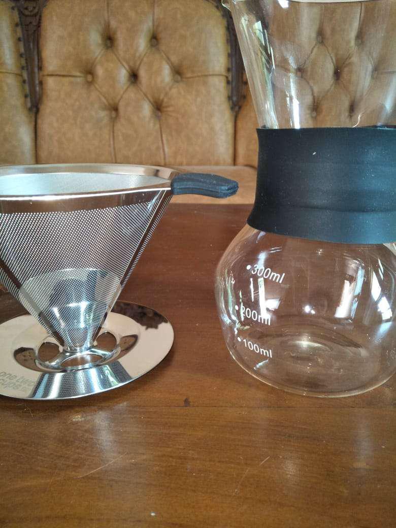 Double Layer Cone Coffee Filter Dripper Kopi Drip - Pnp Gadget