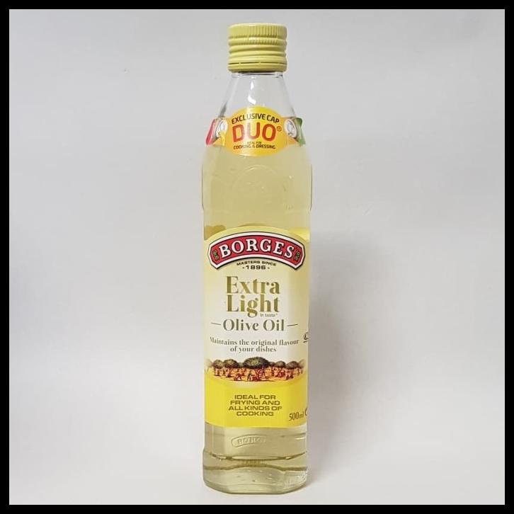 

TERBARUU!! BORGES EXTRA LIGHT OLIVE OIL ELOO 500 ML SALE