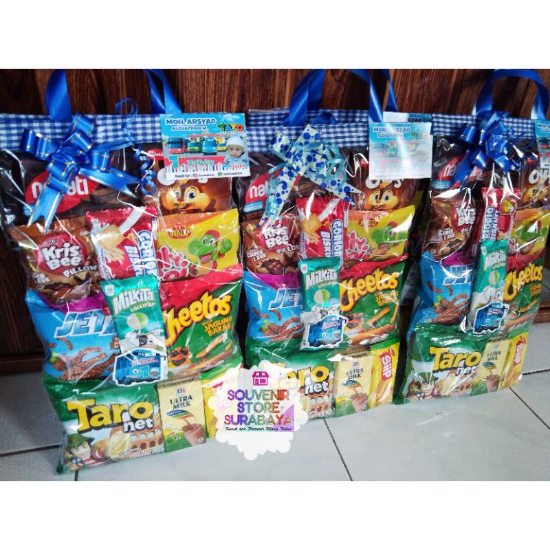 Snack Ultah Murah / Paket Ulang Tahun / Bingkisan Snack Ulang Tahun / Snack viral/Snack Surabaya