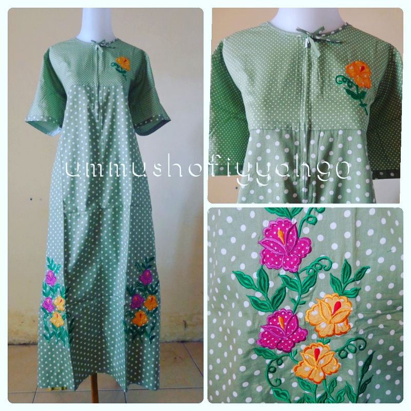 daster katun bordir malang (M)