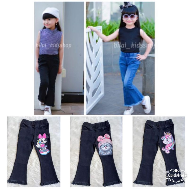 CELANA JEANS LED (NYALA)/JEANS CUTBRAY LED/CELANA JEAMS ANAK