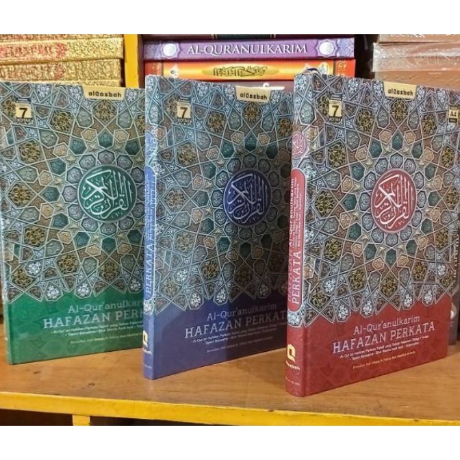 ALQURAN HAFALAN 7 BLOK WARNA