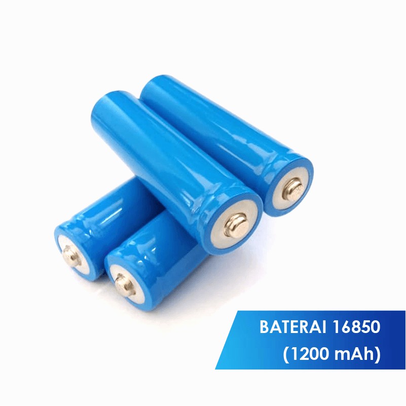 Youngpro Baterai VTC 18650  Battery Batre Senter Lampu Solar Kipas  Portable Daya 1200mAh