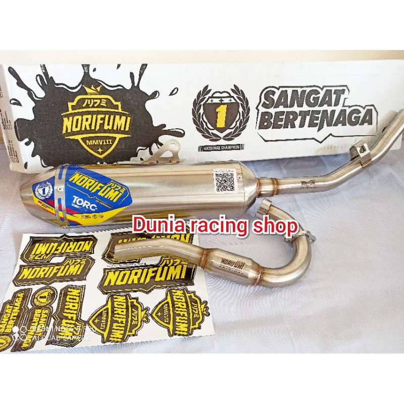 Knalpot Norifumi TORC KLX 150 DTracker 150 CRF 150 Original Norifumi