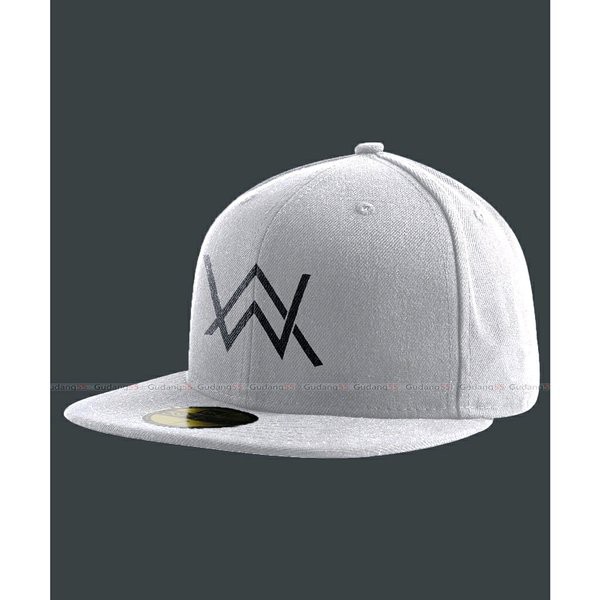 TOPI SNABACK ALAN WALKER PUTIH