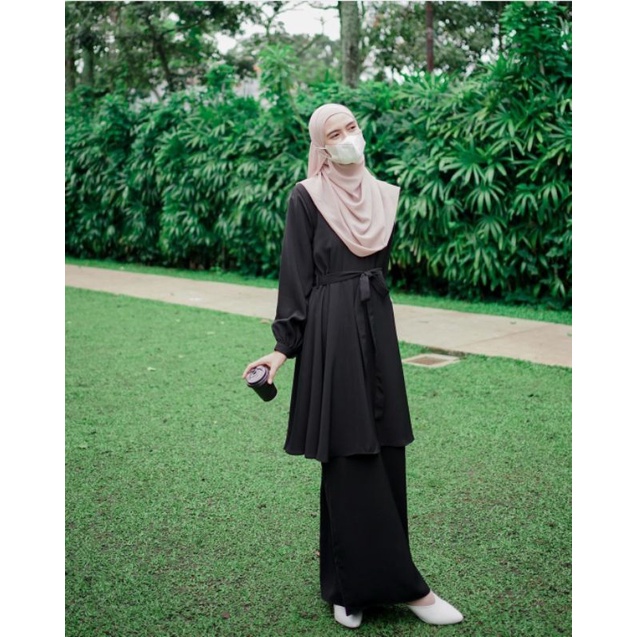 Malaya Dress by Azmiza.official Black (M)