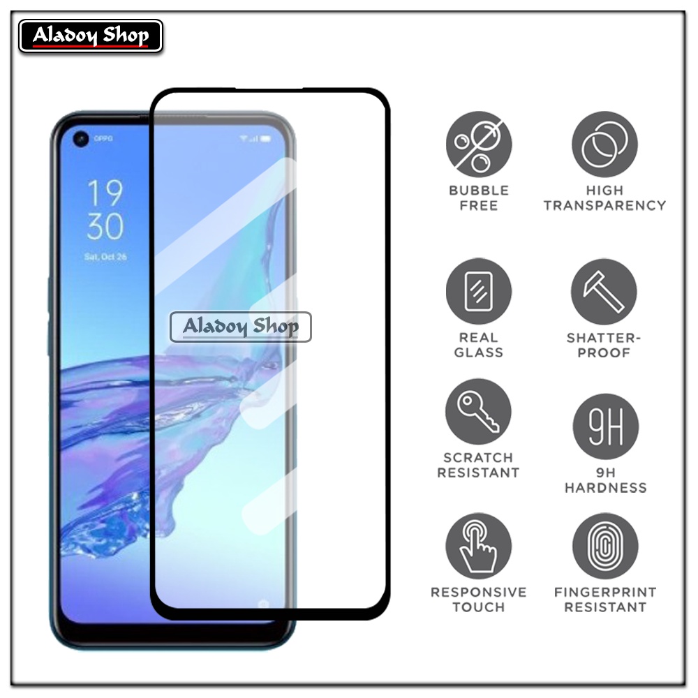 Tempered Glass Layar Oppo A53 Free Tempered Glass Camera