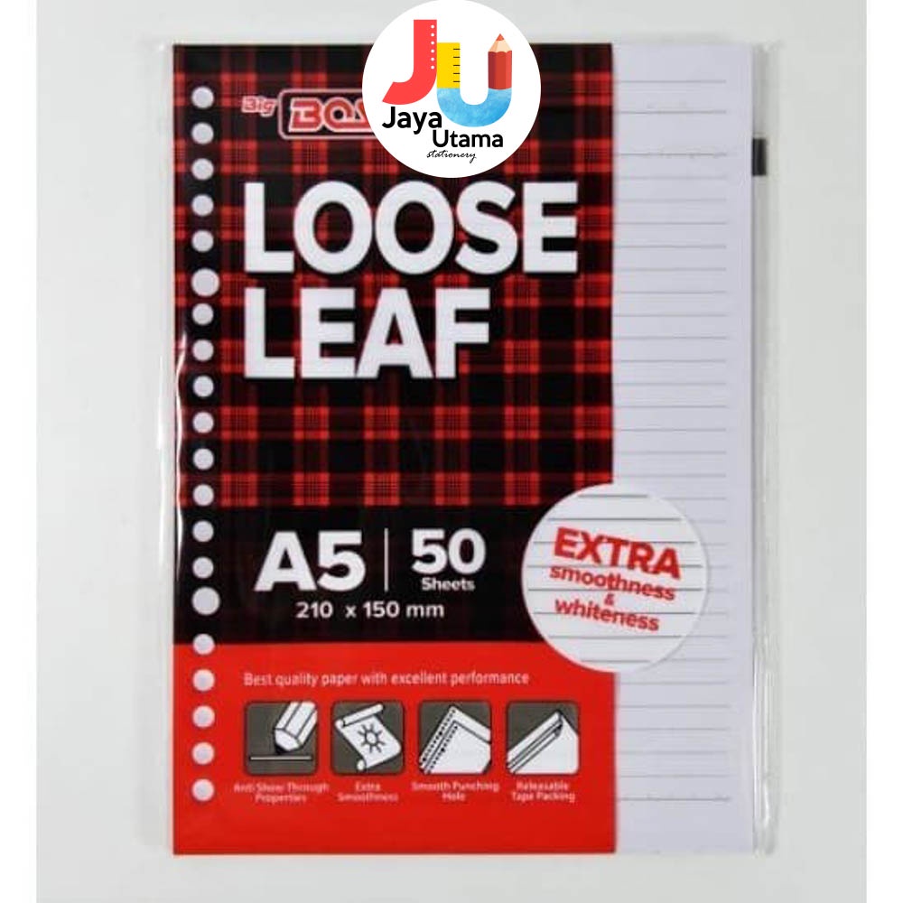 

Loose Leaf A5 50 Big Boss GARIS