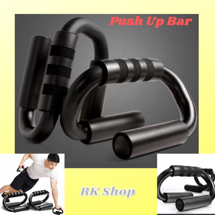 Push Up Bar Alat Bantu Olahraga Gym Workout Handle Push Up