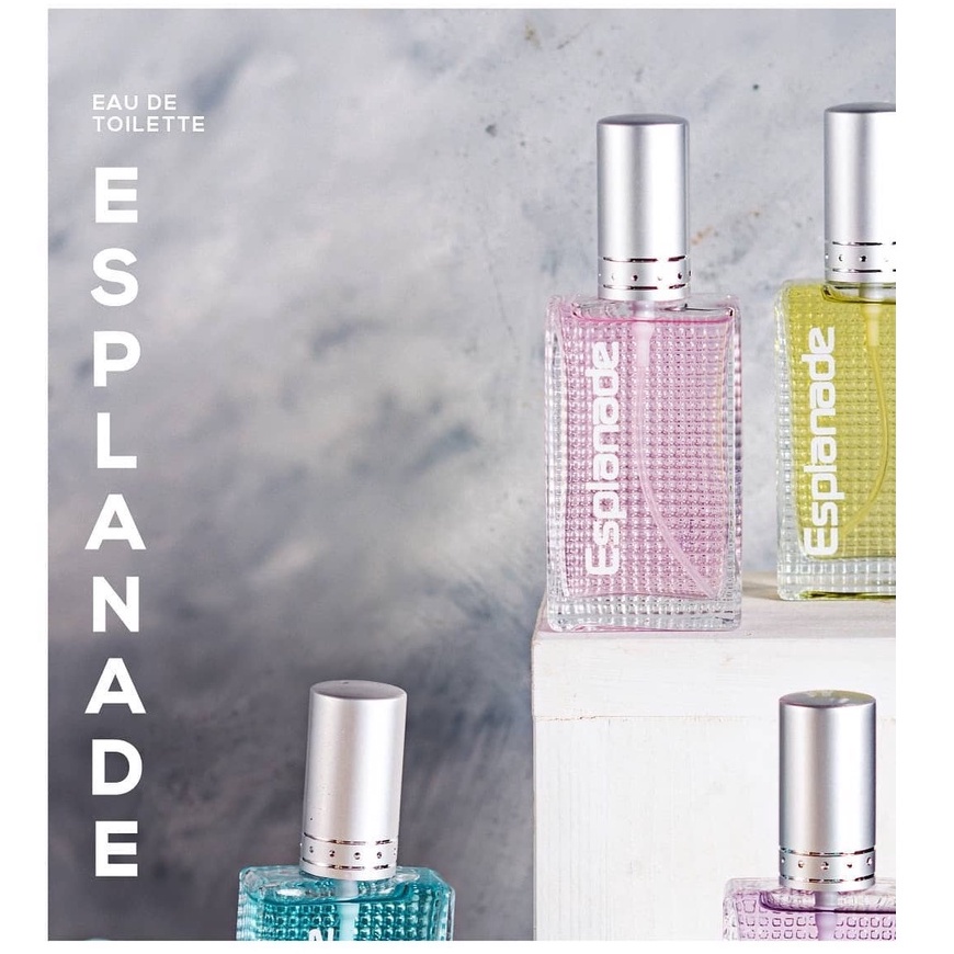 Esplanade Eau De Toilette Spray Pria dan Wanita  - 50 ml