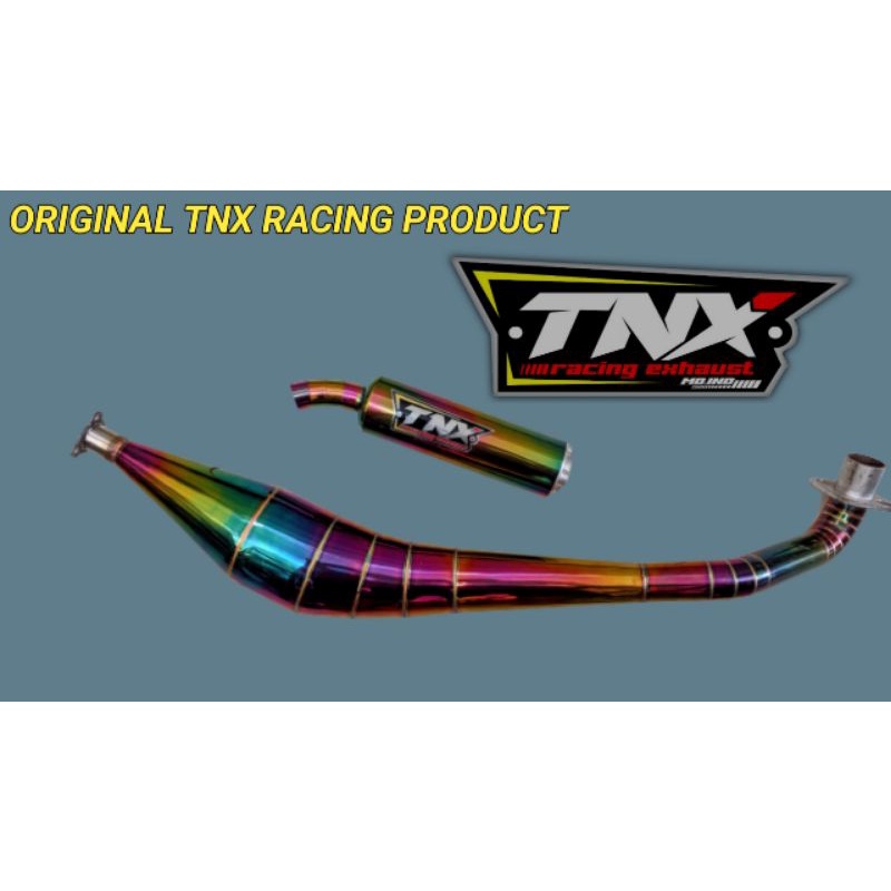 Knalpot Fiz R Kolong Samping Pelangi TNX Racing Exhaust