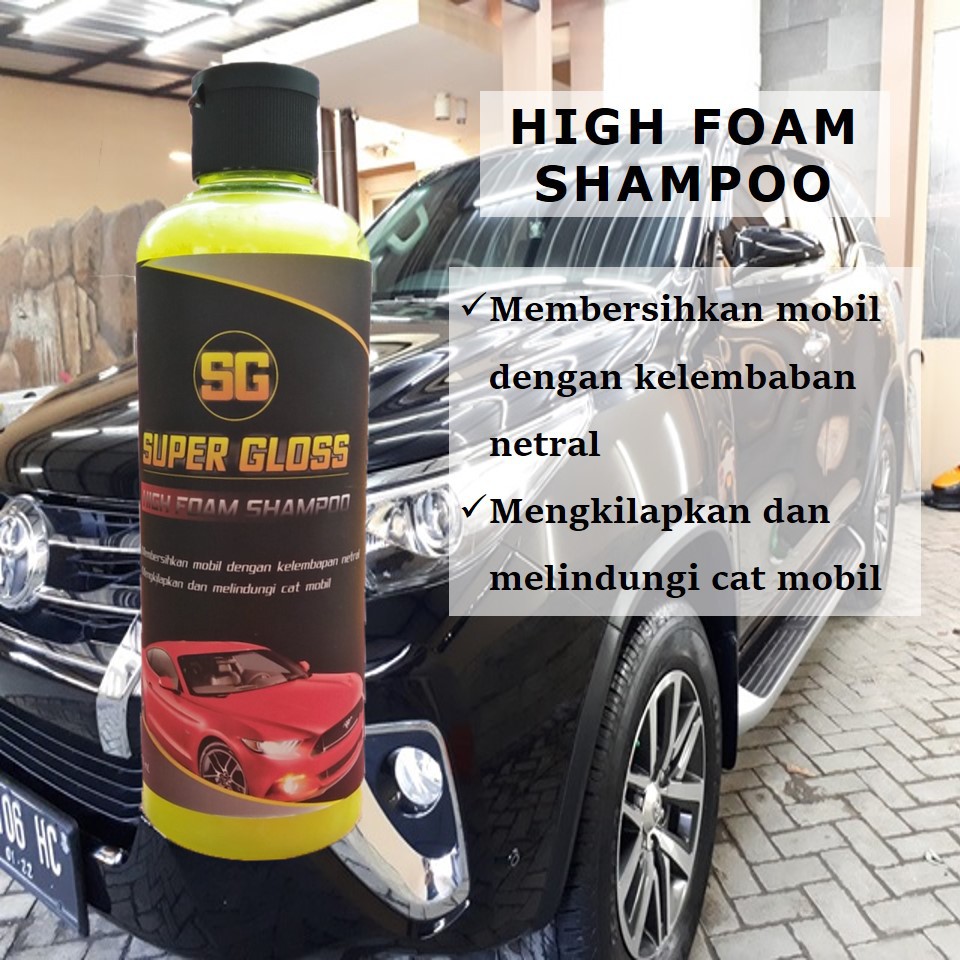 Shampoo Pembersih Cat Mobil Putih