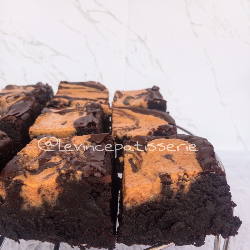 

Peanut Butter Brownies