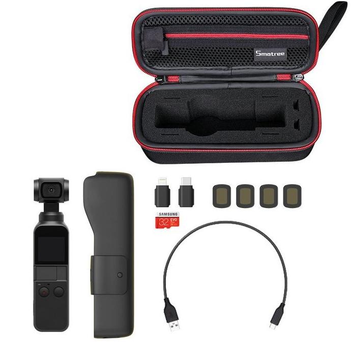 Smatree D60 Case for DJI Osmo Pocket 1 Pocket 2 Pocket2 Tas Casing Bag