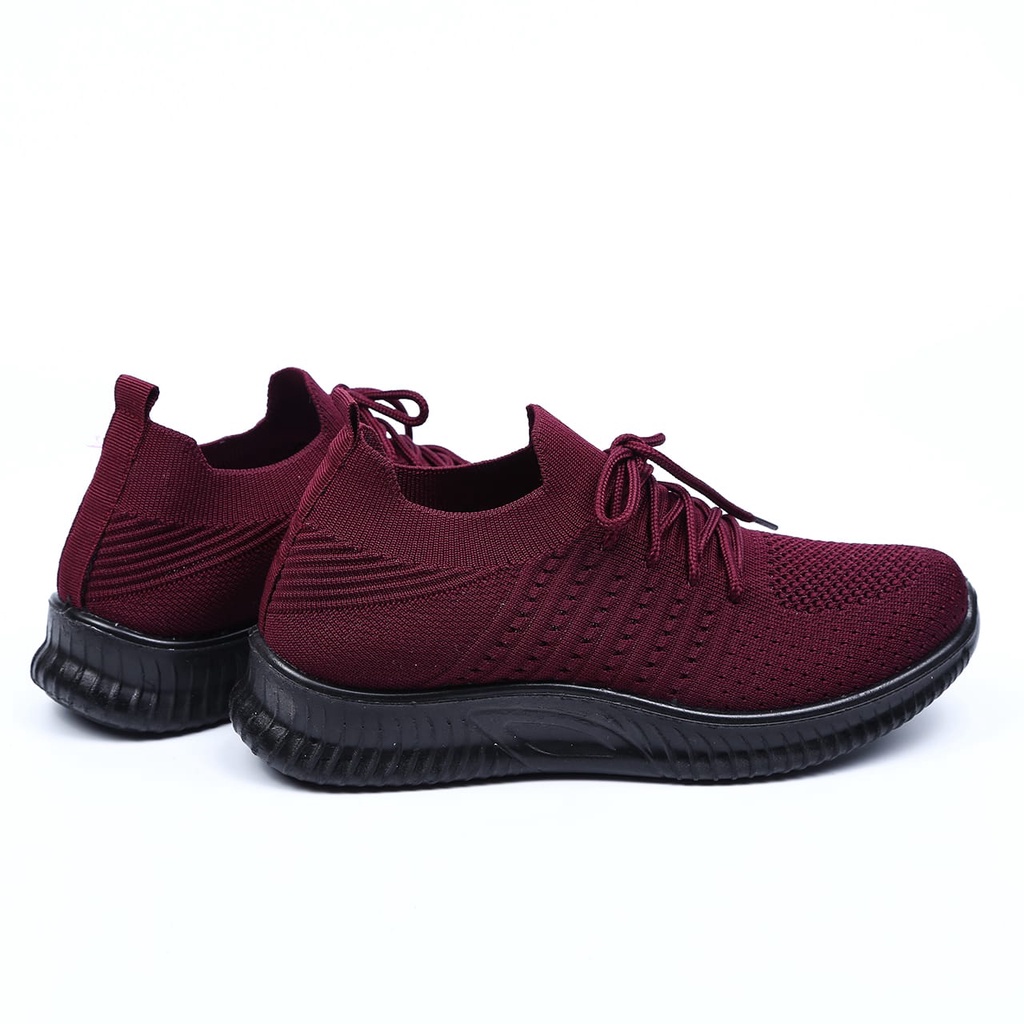 Sneakers Slip On Wanita Sepatu  Canvas Sports Shoes Wanita - A011-2